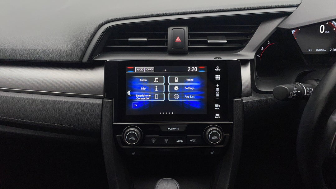 2017 Honda Civic Rs, Automatic, 68053 km, Center Console