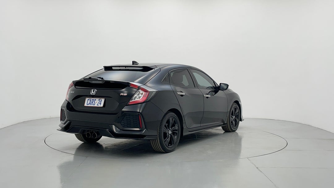 2017 Honda Civic Rs, Automatic, 68053 km, Right Back Diagonal (45- Degree) View