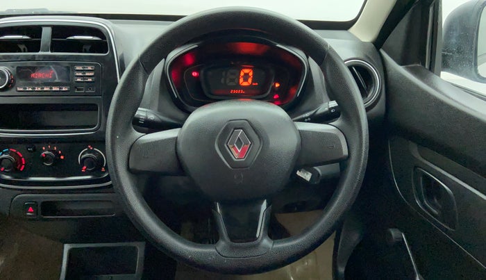 2017 Renault Kwid RXL, Petrol, Manual, 23,023 km, Steering Wheel Close-up