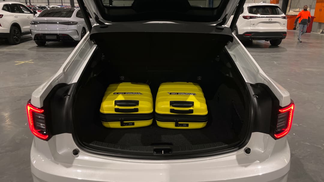 2022 Polestar 2 Std Range Single Motor 69kwh, Automatic, 58764 km, Boot Inside View with Luggage