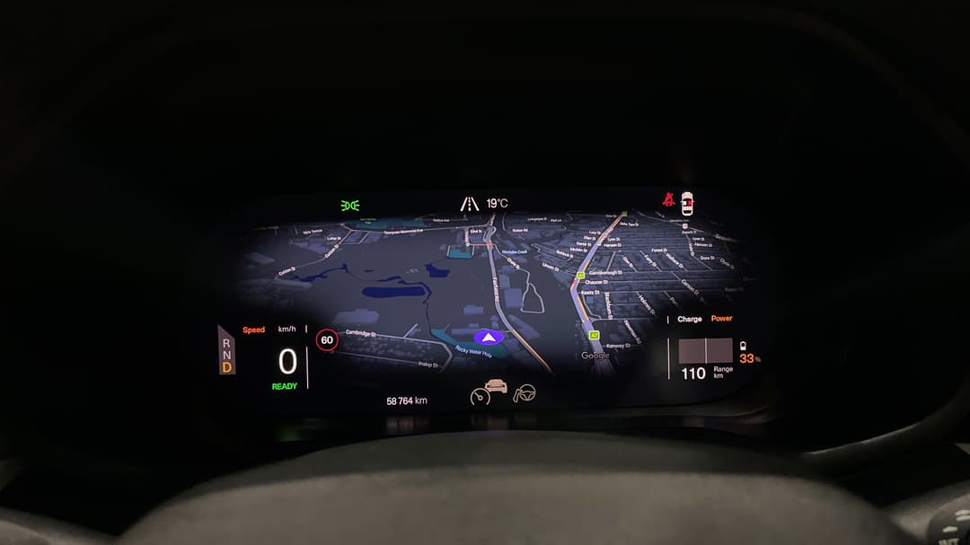 2022 Polestar 2 Std Range Single Motor 69kwh, Automatic, 58764 km, Odometer View
