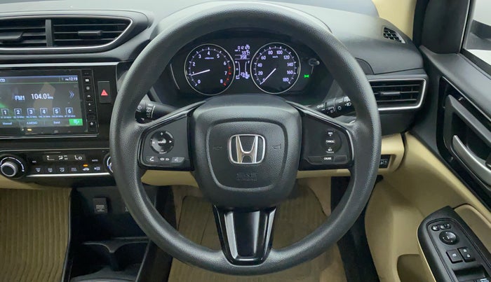 2019 Honda Amaze 1.2 VXMT I VTEC, Petrol, Manual, 12,182 km, Steering Wheel Close Up