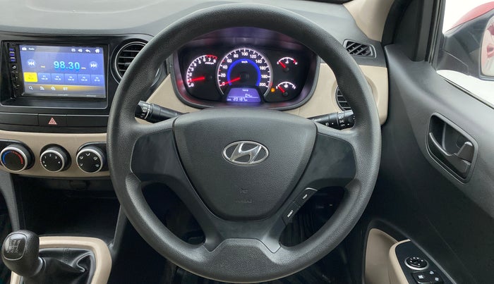2017 Hyundai Grand i10 MAGNA 1.2 KAPPA VTVT, Petrol, Manual, 20,358 km, Steering Wheel Close Up