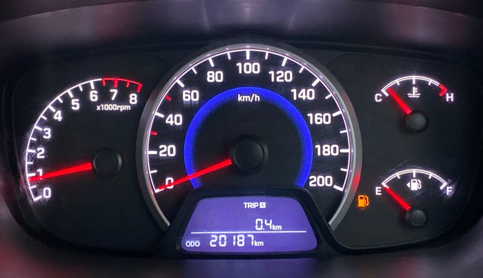 2017 Hyundai Grand i10 MAGNA 1.2 KAPPA VTVT, Petrol, Manual, 20,358 km, Odometer Image