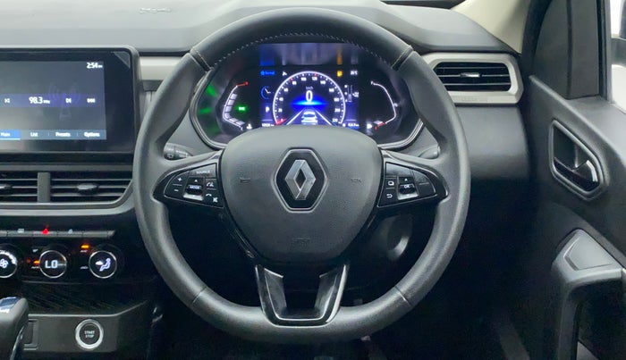 2021 Renault Kiger RXZ TURBO CVT, Petrol, Automatic, 10,927 km, Steering Wheel Close Up