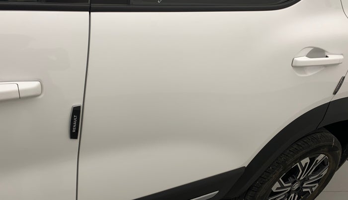 2021 Renault Kiger RXZ TURBO CVT, Petrol, Automatic, 10,927 km, Rear left door - Paint has faded