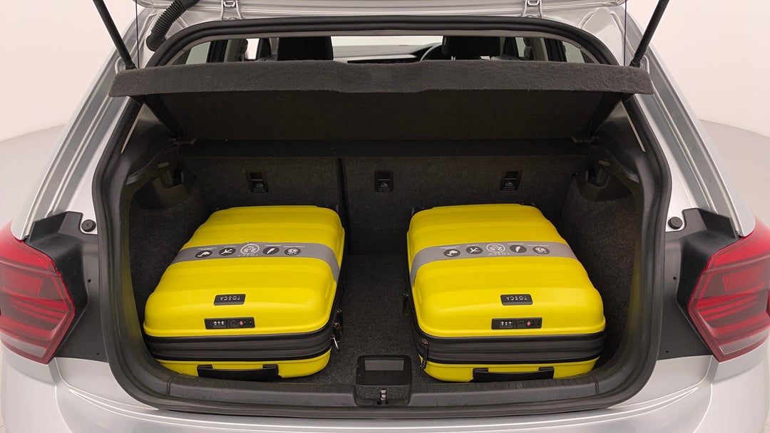 Boot Inside View with Luggage