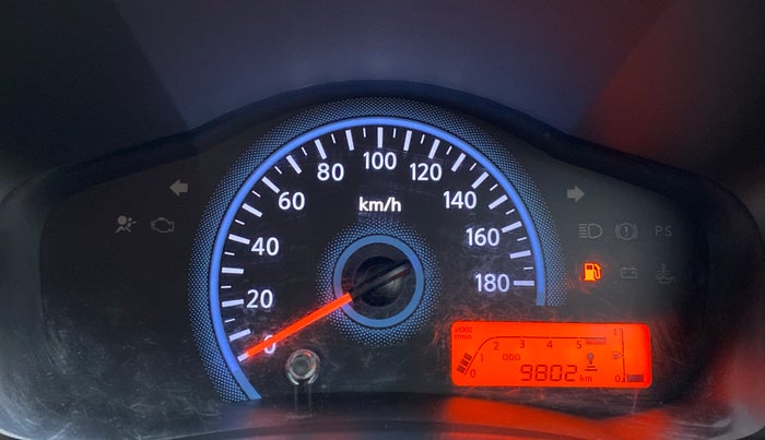 2017 Datsun Redi Go T (O), Petrol, Manual, 9,906 km, Odometer View