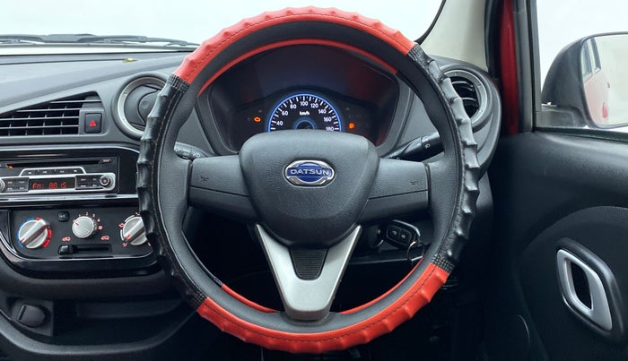 2017 Datsun Redi Go T (O), Petrol, Manual, 9,906 km, Steering Wheel