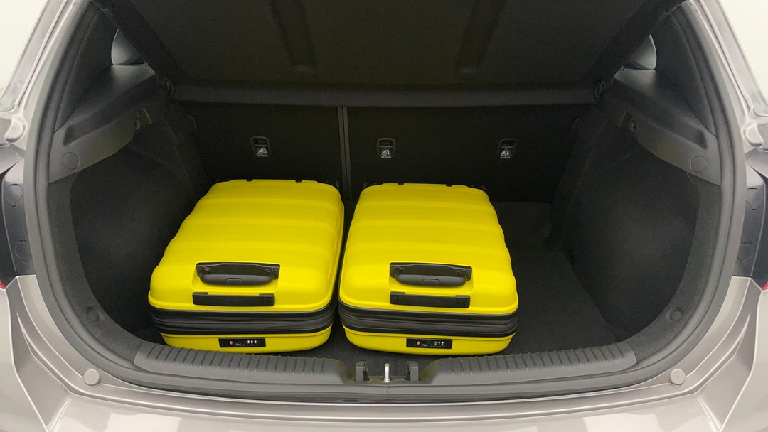 Boot Inside View with Luggage