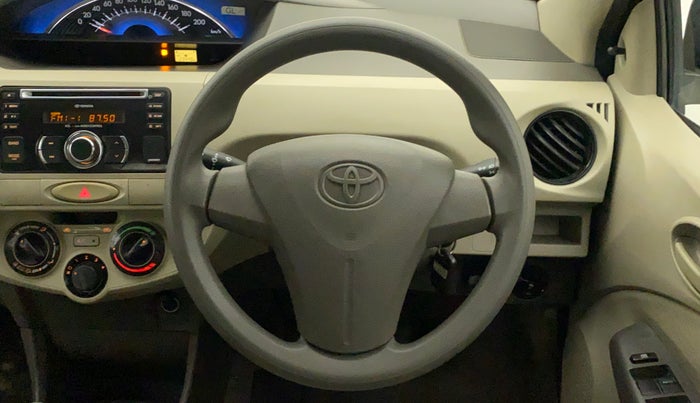 2014 Toyota Etios Liva G, Petrol, Manual, 23,449 km, Steering Wheel Close Up