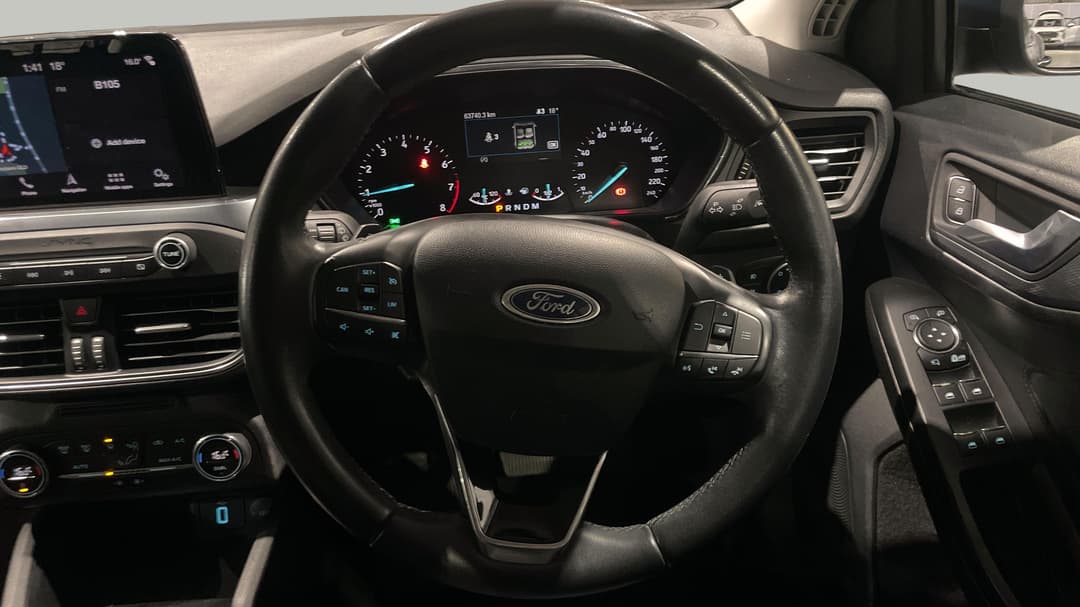 2019 Ford Focus Active, Automatic, 63740 km, Steering Wheel Close-up