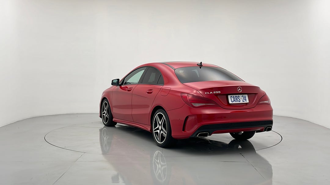 2014 Mercedes-benz CLA 200, Automatic, 44331 km, Left Back Diagonal (45- Degree) View