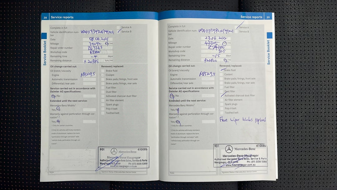 2014 Mercedes-benz CLA 200, Automatic, 44331 km, Service History