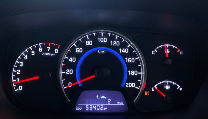 2014 Hyundai Grand i10 SPORTZ 1.2 KAPPA VTVT, Petrol, Manual, 53,436 km, Odometer Image