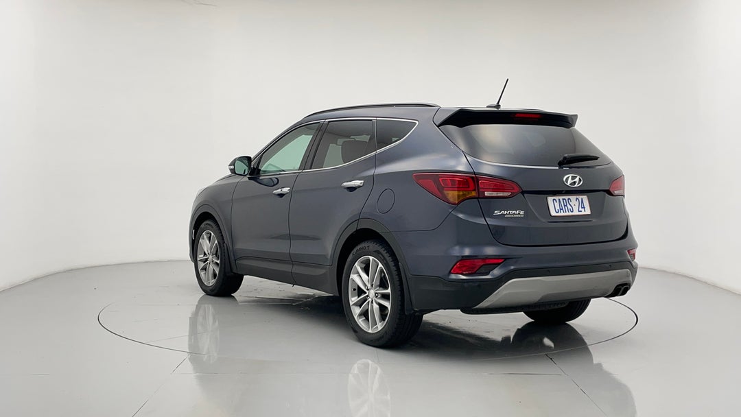 2015 Hyundai Santa Fe Highlander Crdi (4x4), Automatic, 140086 km, Left Back Diagonal (45- Degree) View