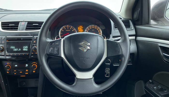 2014 Maruti Swift ZXI D, Petrol, Manual, 46,479 km, Steering Wheel Close Up