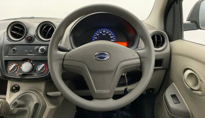 2015 Datsun Go Plus T, Petrol, Manual, 25,483 km, Steering Wheel Close Up