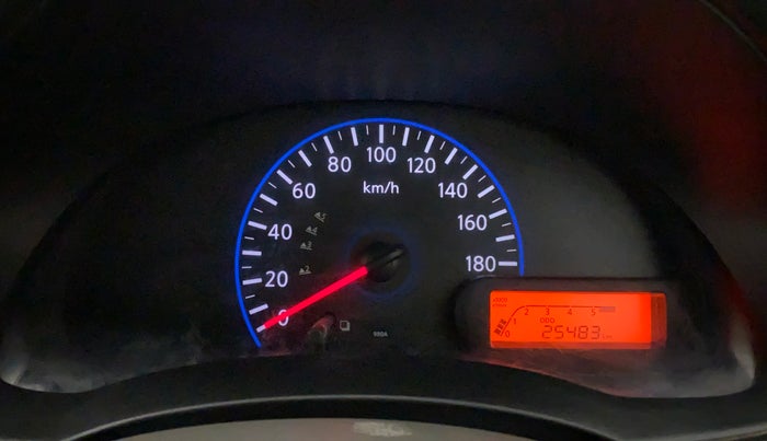 2015 Datsun Go Plus T, Petrol, Manual, 25,483 km, Odometer Image