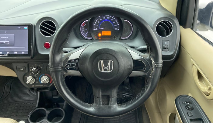 2014 Honda Brio S MT, Petrol, Manual, 69,254 km, Steering Wheel Close Up