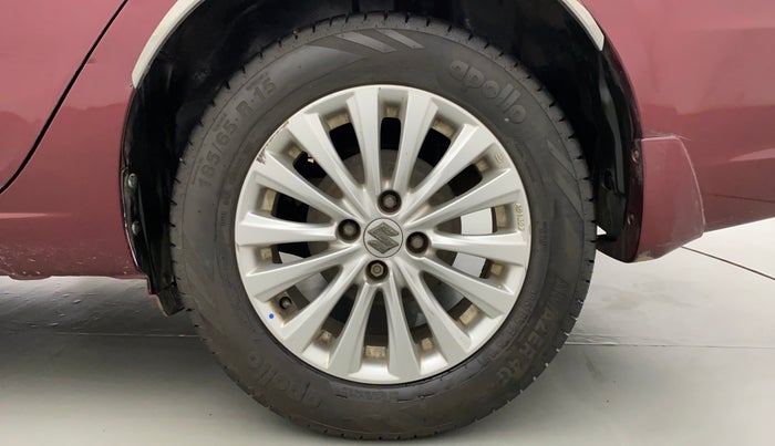2015 Maruti Ciaz ZXI, Petrol, Manual, 79,579 km, Left Rear Wheel