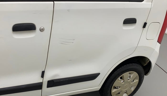 2012 Maruti Wagon R 1.0 LXI, Petrol, Manual, 41,128 km, Rear left door - Minor scratches