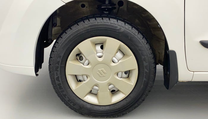 2012 Maruti Wagon R 1.0 LXI, Petrol, Manual, 41,128 km, Left Front Wheel