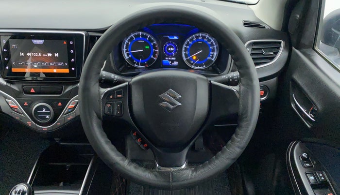 2019 Maruti Baleno ZETA 1.2 K12, Petrol, Manual, 9,353 km, Steering Wheel Close Up