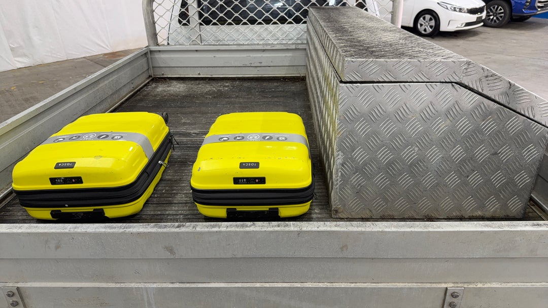 Boot Inside View with Luggage