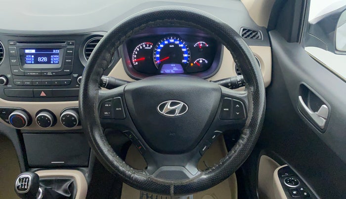 2014 Hyundai Xcent S 1.2, Petrol, Manual, 42,877 km, Steering Wheel Close Up