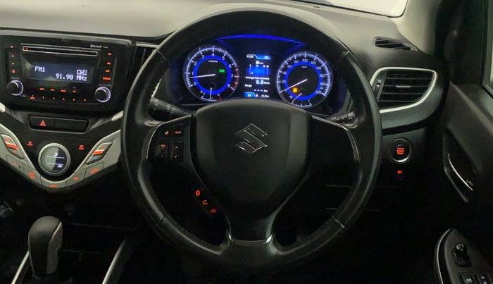 2017 Maruti Baleno ZETA CVT PETROL 1.2, Petrol, Automatic, 35,653 km, Steering Wheel Close Up
