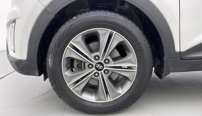 2017 Hyundai Creta SX PLUS AT 1.6 PETROL, Petrol, Automatic, 79,448 km, Left Front Wheel