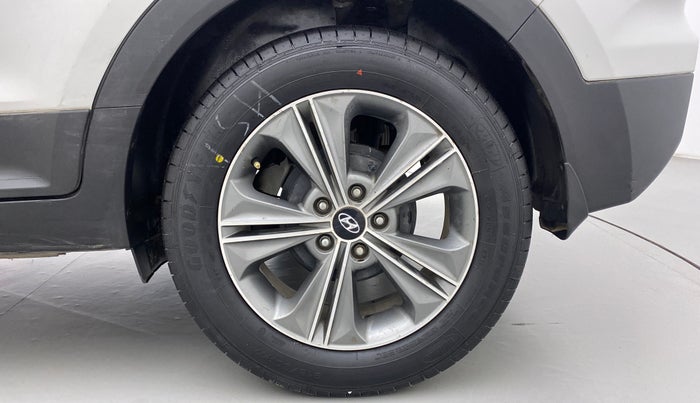 2017 Hyundai Creta SX PLUS AT 1.6 PETROL, Petrol, Automatic, 79,448 km, Left Rear Wheel