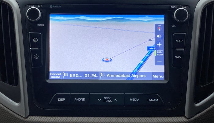 2017 Hyundai Creta SX PLUS AT 1.6 PETROL, Petrol, Automatic, 79,448 km, Navigation System