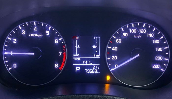 2017 Hyundai Creta SX PLUS AT 1.6 PETROL, Petrol, Automatic, 79,448 km, Odometer Image
