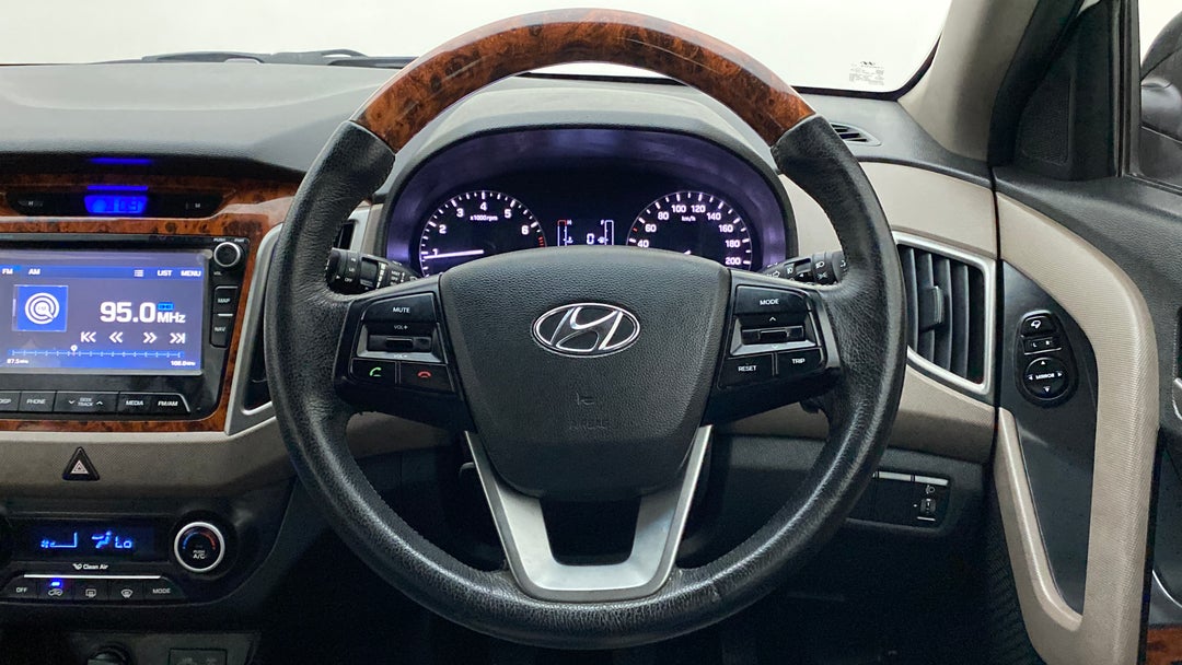 Steering Wheel Close Up