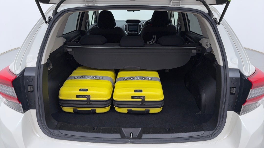 Boot Inside View with Luggage