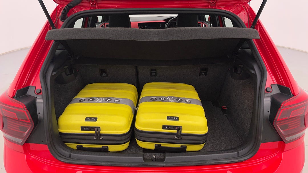 Boot Inside View with Luggage