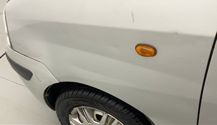 2012 Hyundai Santro Xing GL PLUS, CNG, Manual, 78,263 km, Left fender - Slightly dented