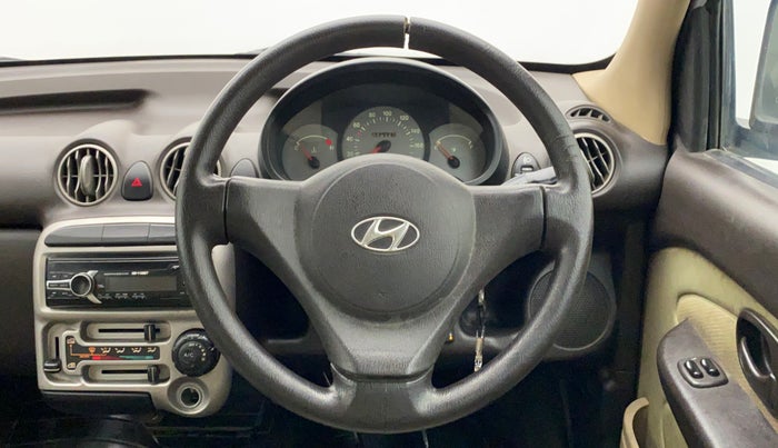2012 Hyundai Santro Xing GL PLUS, CNG, Manual, 78,263 km, Steering Wheel Close Up