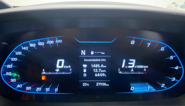 2021 Hyundai NEW I20 Asta 1.0 GDI Turbo IMT, Petrol, Manual, 28,086 km, Odometer Image