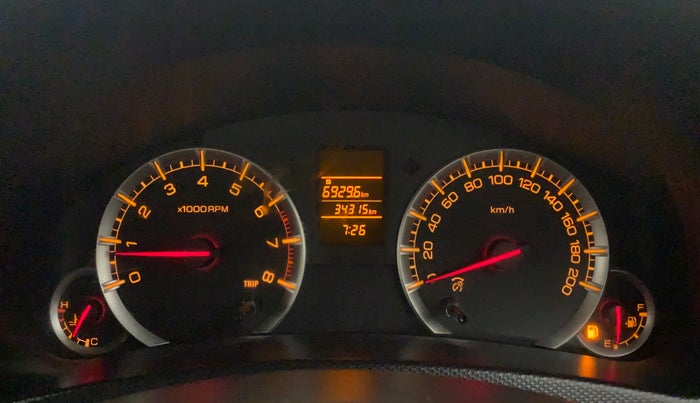 2016 Maruti Swift Dzire VXI, Petrol, Manual, 34,315 km, Odometer Image