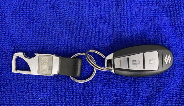 2018 Maruti Ciaz ZETA 1.4  AT PETROL, Petrol, Automatic, 53,796 km, Key Close Up
