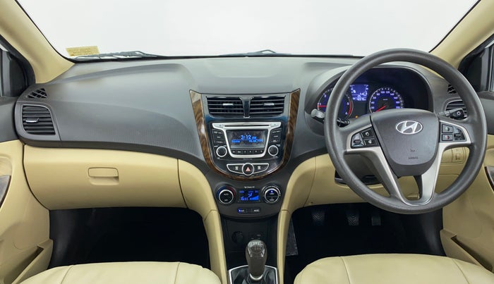 2015 Hyundai Verna FLUIDIC 1.6 CRDI S, Diesel, Manual, 47,361 km, Dashboard