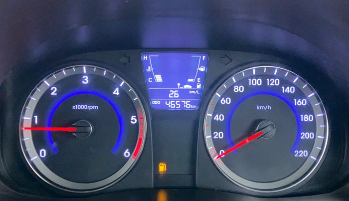 2015 Hyundai Verna FLUIDIC 1.6 CRDI S, Diesel, Manual, 47,361 km, Odometer Image