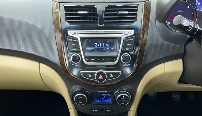 2015 Hyundai Verna FLUIDIC 1.6 CRDI S, Diesel, Manual, 47,361 km, Air Conditioner