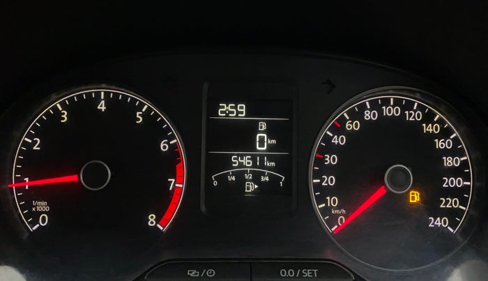 2019 Volkswagen Polo COMFORTLINE 1.0L MPI, Petrol, Manual, 54,611 km, Odometer Image