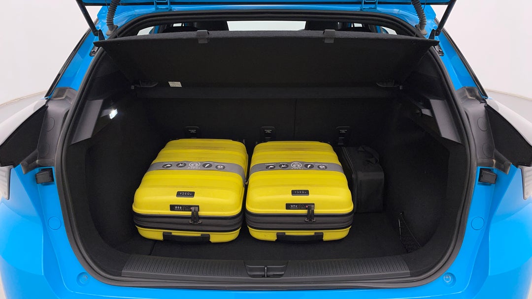 Boot Inside View with Luggage