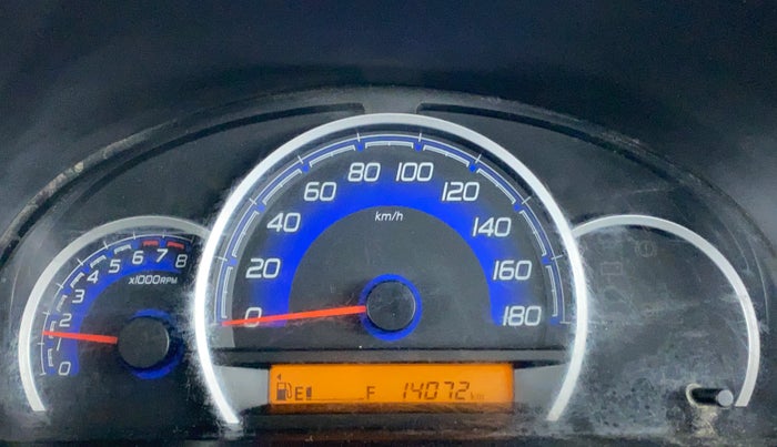 2018 Maruti Wagon R 1.0 VXI, Petrol, Manual, 14,172 km, Odometer Image