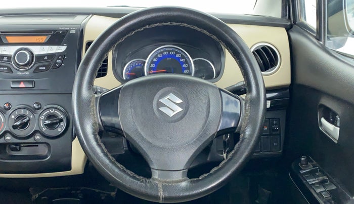 2018 Maruti Wagon R 1.0 VXI, Petrol, Manual, 14,172 km, Steering Wheel Close Up